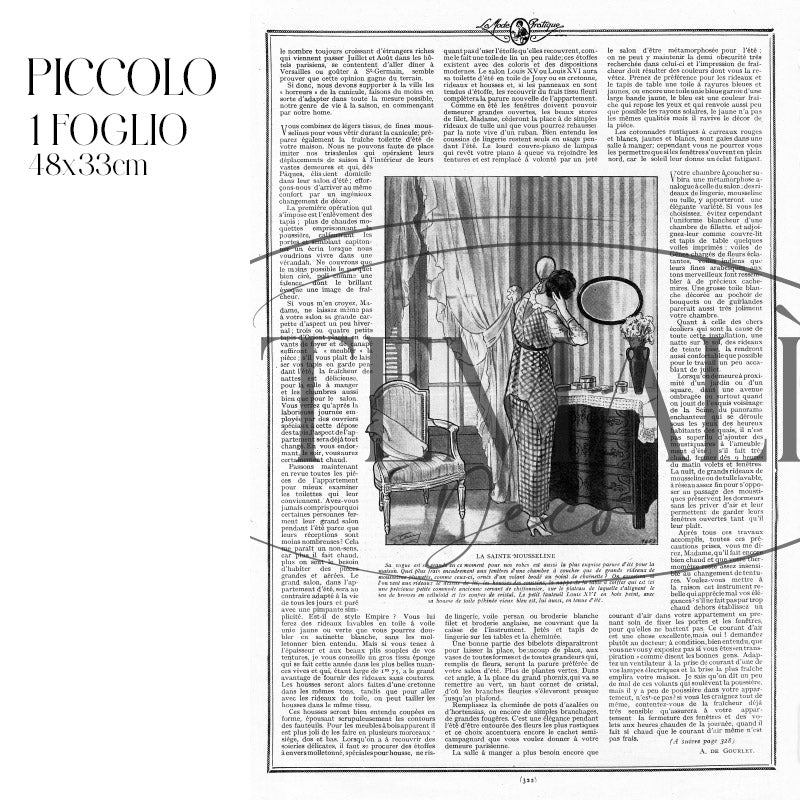 Découpage Moda - La Sainte Moussegne