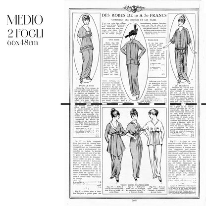 Dècoupage Moda - 30 Francs