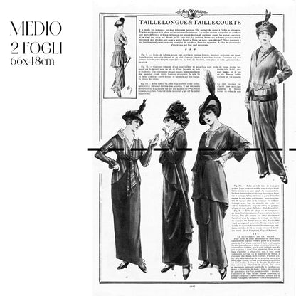 Découpage Moda - Taille Longue