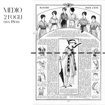 Dècoupage Moda - Blouses Pour L'Été