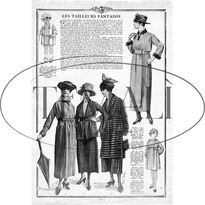 Dècoupage Moda - Le Tailleurs