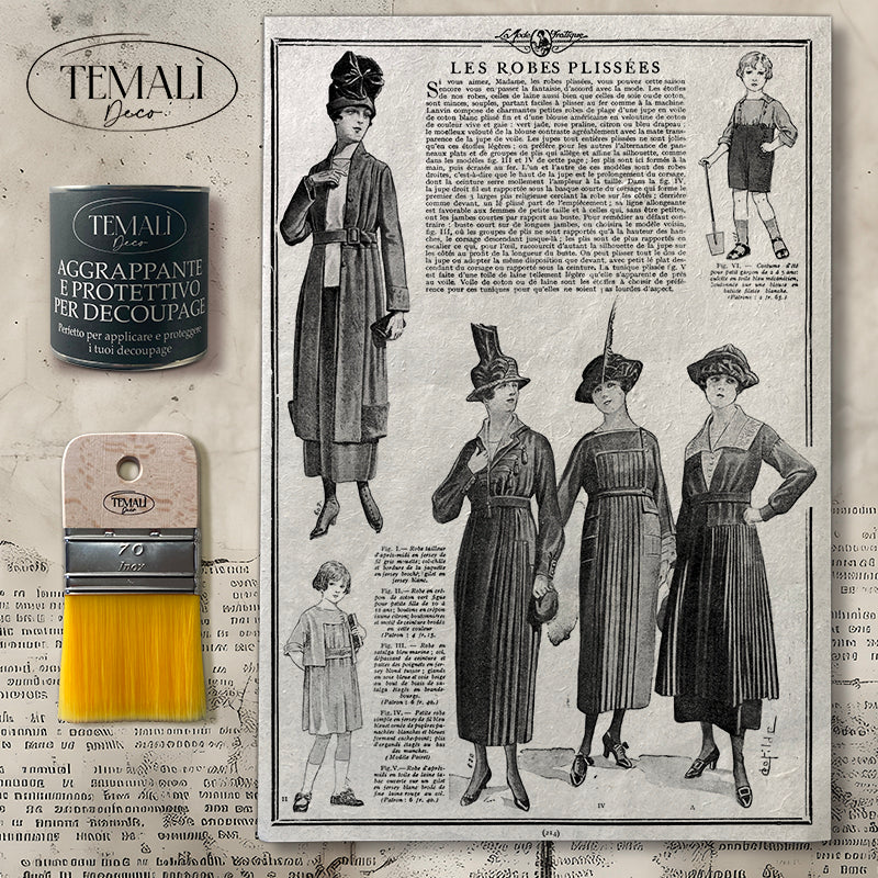 Dècoupage Moda - Plissées