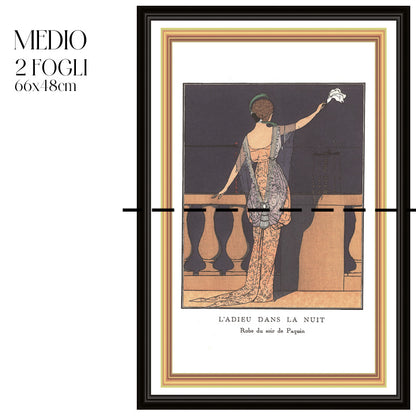 Découpage Moda - L'adieu dans la nuit