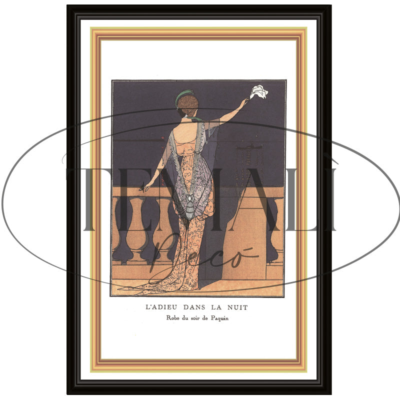 Découpage Moda - L'adieu dans la nuit