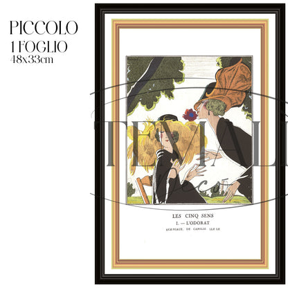 Découpage Moda - Les cinq Sens L'odorat