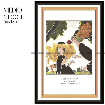 Découpage Moda - Les cinq Sens L'odorat