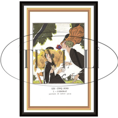 Découpage Moda - Les cinq Sens L'odorat