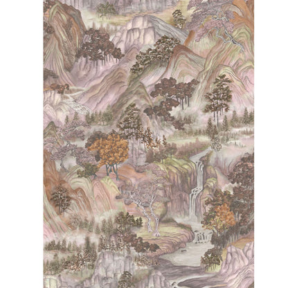Carta da parati "Mountainscape Pesca" - YOKU | COLE&SON