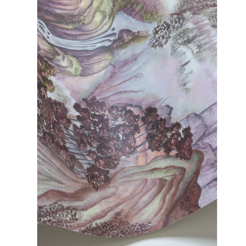 Carta da parati "Mountainscape Pesca" - YOKU | COLE&SON