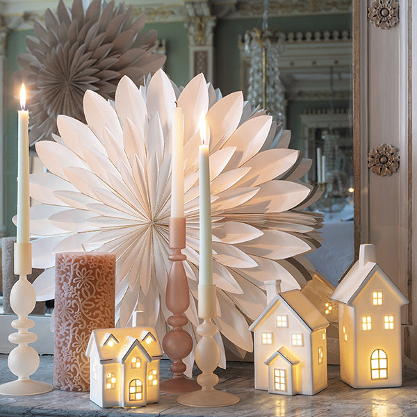 Fiore di Natale in carta - Beige - Mathilde M.