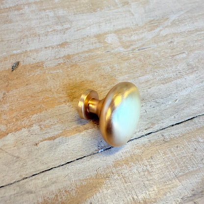 Pomello in Ferro "Dorato opaco"