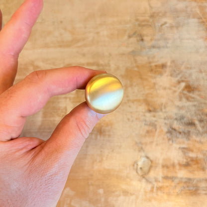 Pomello in Ferro "Dorato opaco"