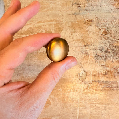 Pomello in Ferro "Bronzato opaco"