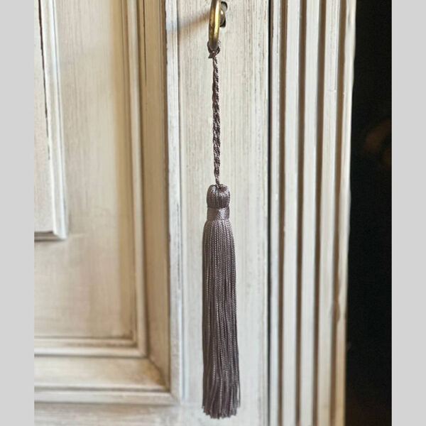 Nappa Grande "Caresse Grey" Passamaneria Italiana - 13,5 cm