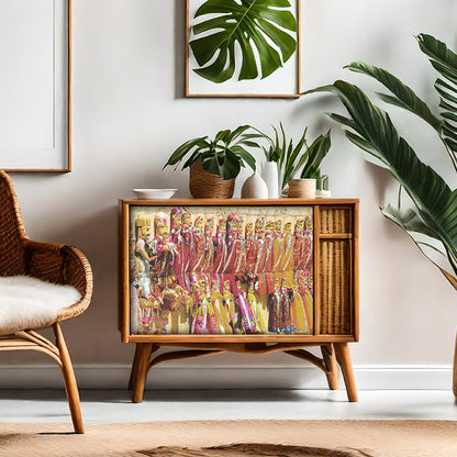 Découpage Oriente - Burattini Indiani