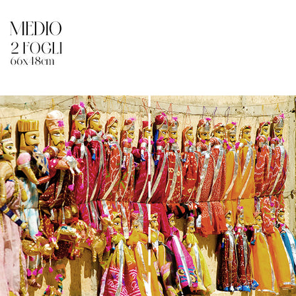 Découpage Oriente - Burattini Indiani