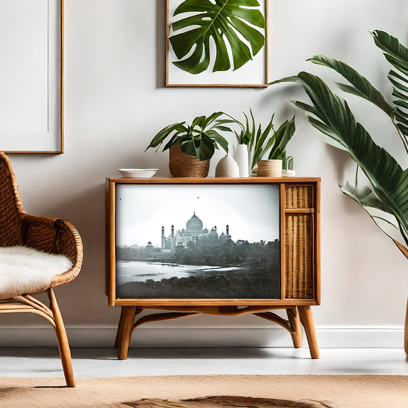 Decoupagé Oriente -Tajmahal Sunset