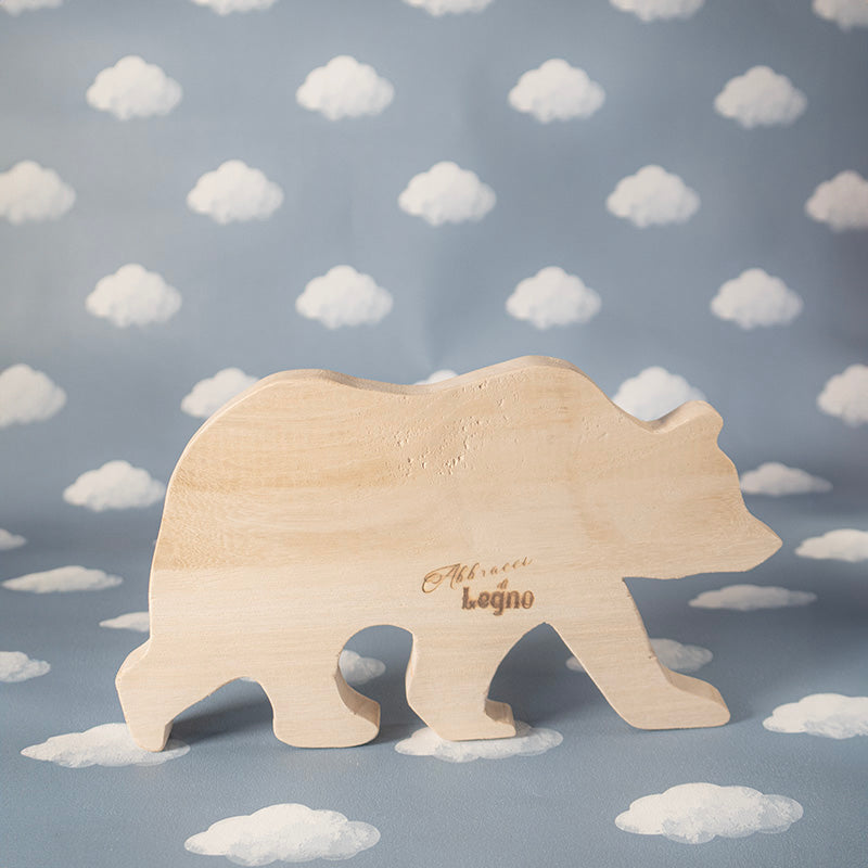 Statuina in legno "Orso"