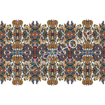 Stampa Trasferibile “PAISLEY-CALEIDOSCOPIO” 28×40 cm