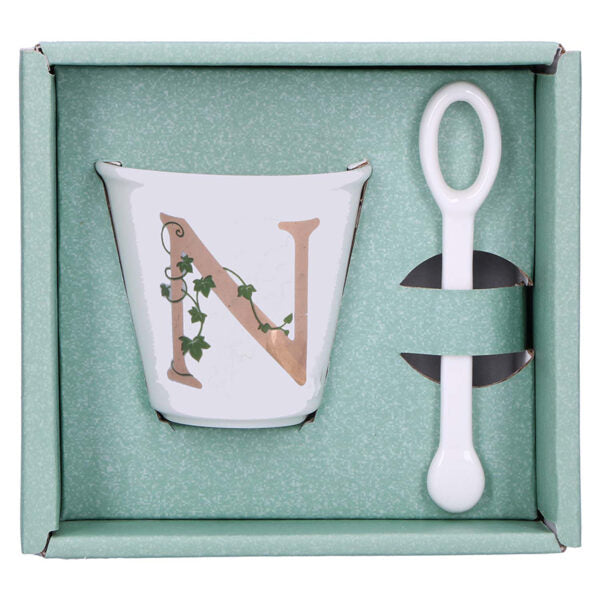 Tazzina da caffè "Lettera N" Unitable