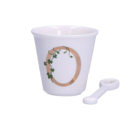 Tazzina da caffè "Lettera O" Unitable