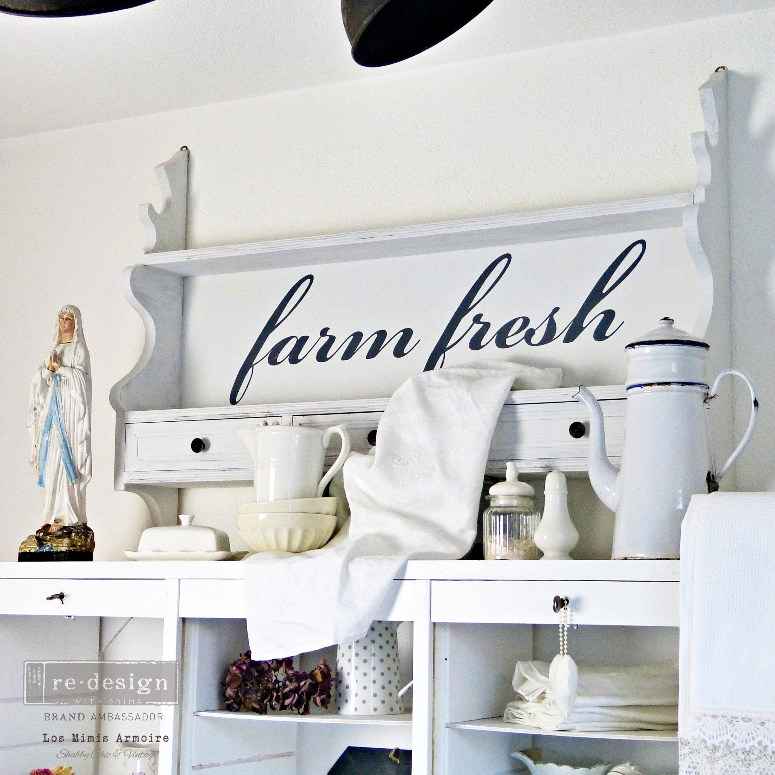 Redesign Decor Transfers "FARM FRESH" 20x69 cm