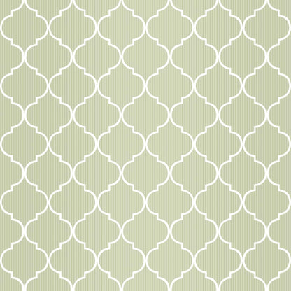 Carta da parati "Marocaine verde", a metraggio o rotolo