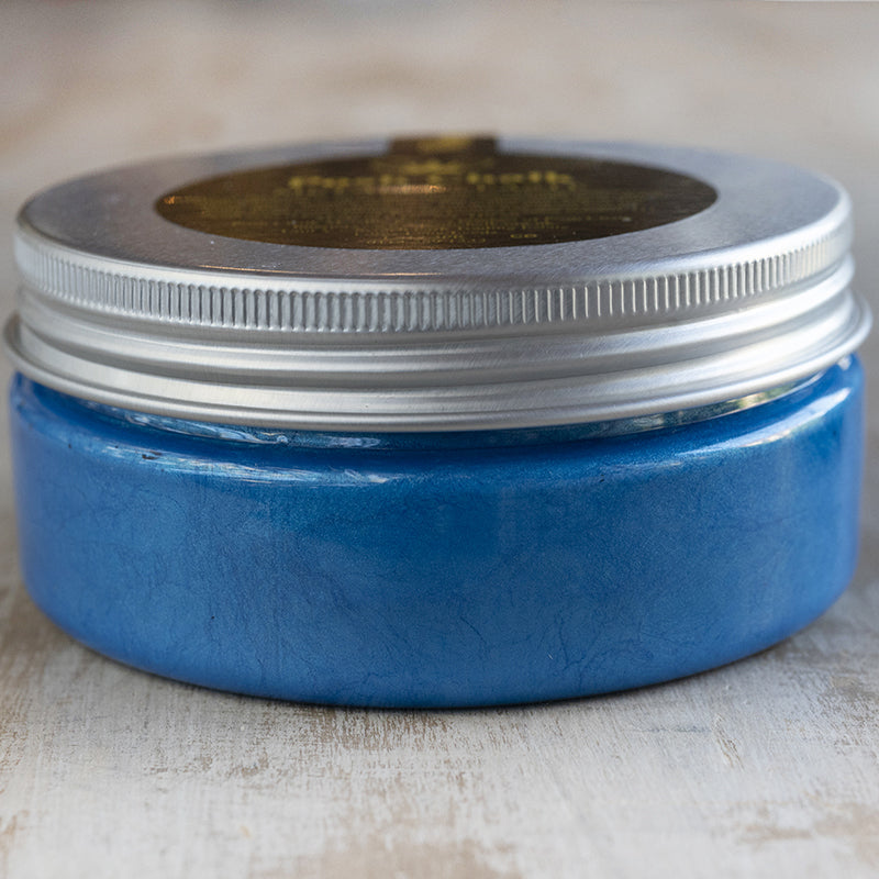 Pasta metallizzata Posh Chalk "Blue Fthalo" 110ml WoodUbend