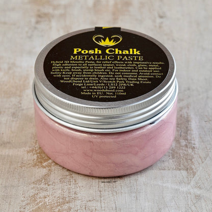 Pasta metallizzata Posh Chalk "Rose Gold" 110ml WoodUbend