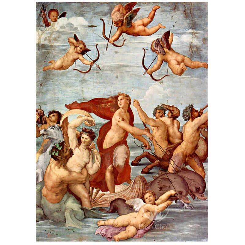 Carta da Découpage "The Red Cloak" in Carta di Riso Posh chalk 28,5x40cm