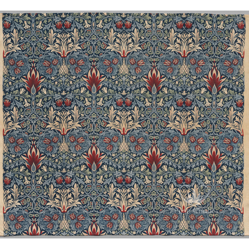 Carta da Découpage "victorian Pattern" in Carta di Riso Posh chalk 58x81cm