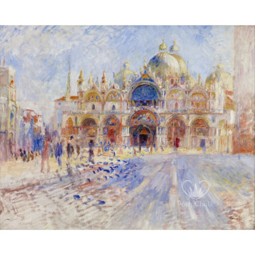 Carta da Découpage "Venetian Palace" in Carta di Riso Posh chalk 58x81cm