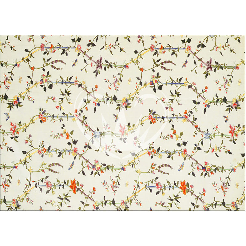 Carta da Découpage "Abstract Trellis" in Carta di Riso Posh chalk 60x84cm