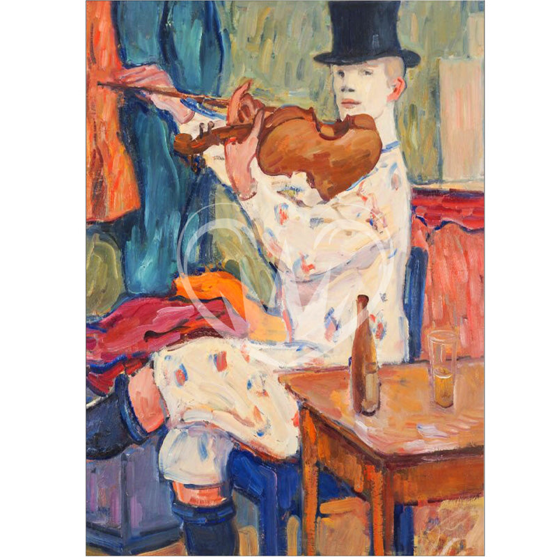 Carta da Découpage "Relaxing Strings" in Carta di Riso Posh chalk 60x84cm