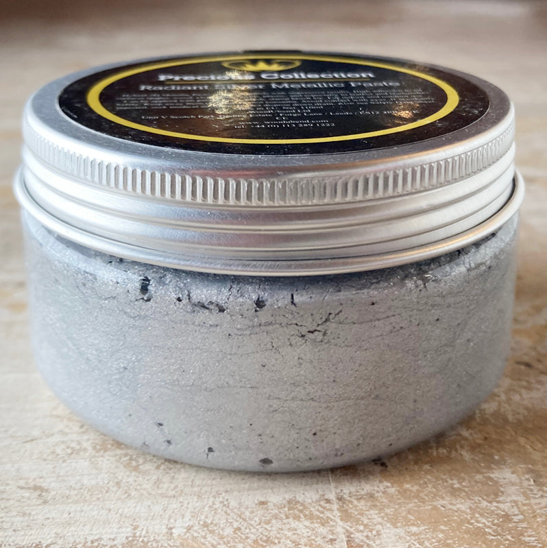 Pasta metallizzata Precious Collection Posh Chalk "Radiant Silver" 110ml WoodUbend