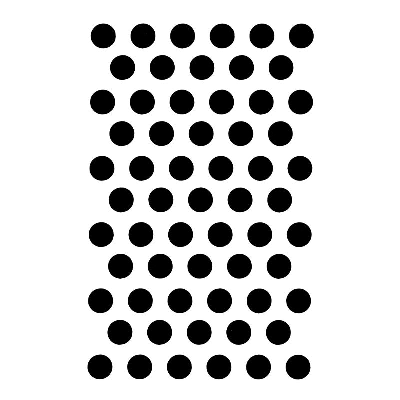 Posh Chalk Stencil "Posh to Dot" 21x30cm WoodUbend