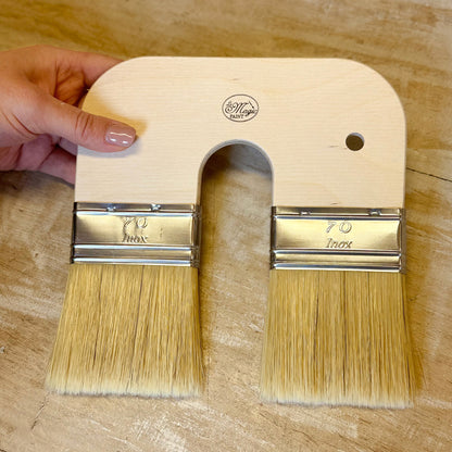 Pennello Doppio "Kessler" setole naturali