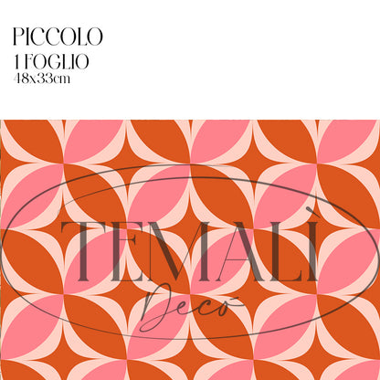 Découpage Tappezzeria – Petali psichedelici