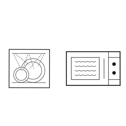 Ciotola "Cervo Rosso" -14x7 cm - 500 ml
