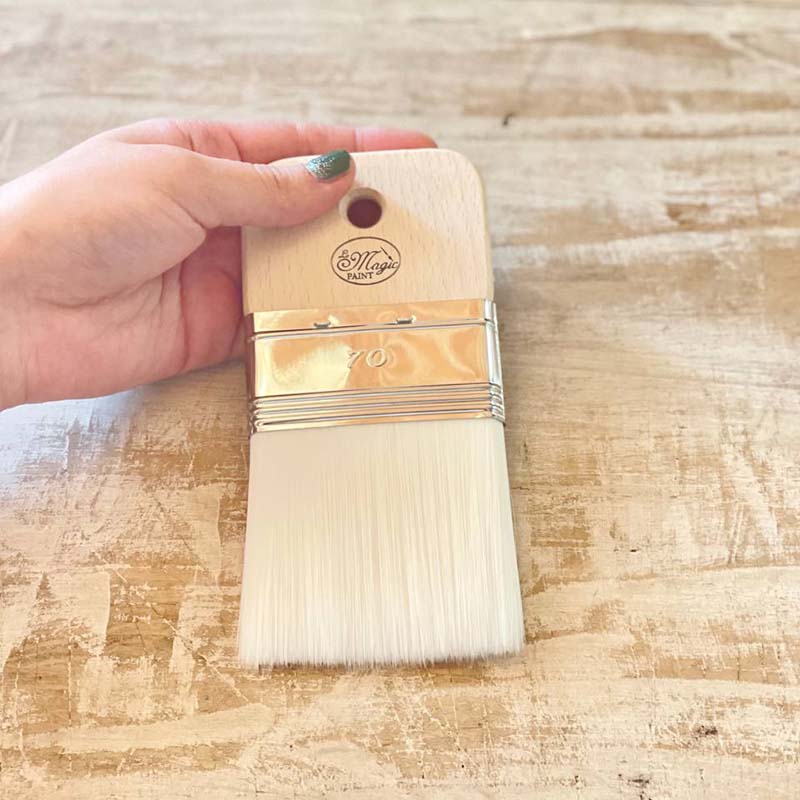 Pennello Piatto "Carla 70" Setole Sintetiche