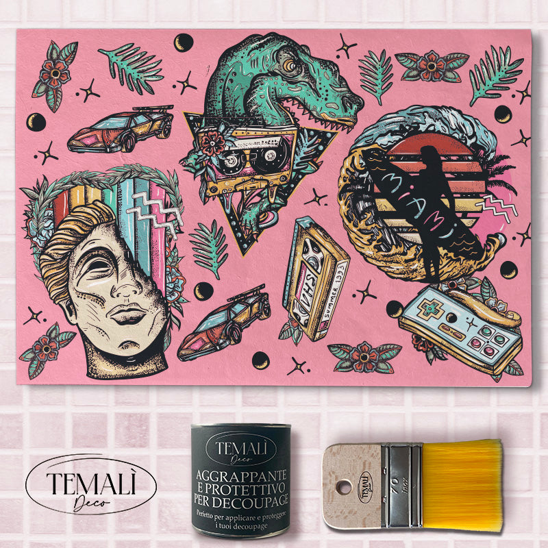 Découpage Modern Pop - Crazy Pop