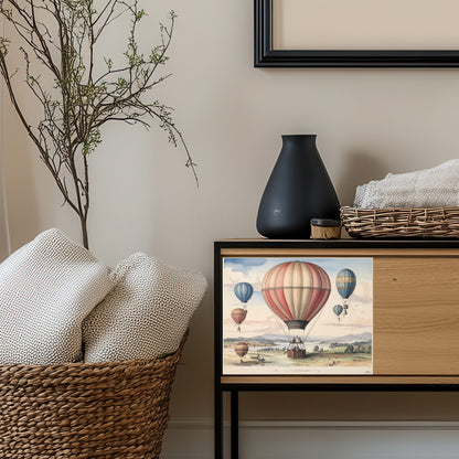 Dècoupage Pop Vintage – Mongolfiere 1