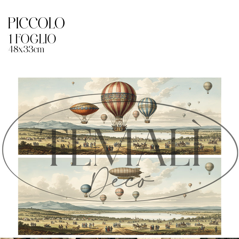 Dècoupage Pop Vintage – Mongolfiere 6