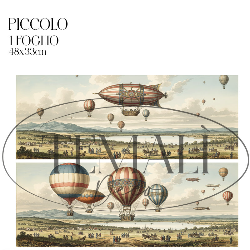 Dècoupage Pop Vintage – Mongolfiere 7