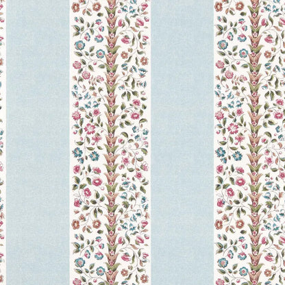 Carta da parati "Pergola Stripe Azzurra" - Highgrove - SANDERSON
