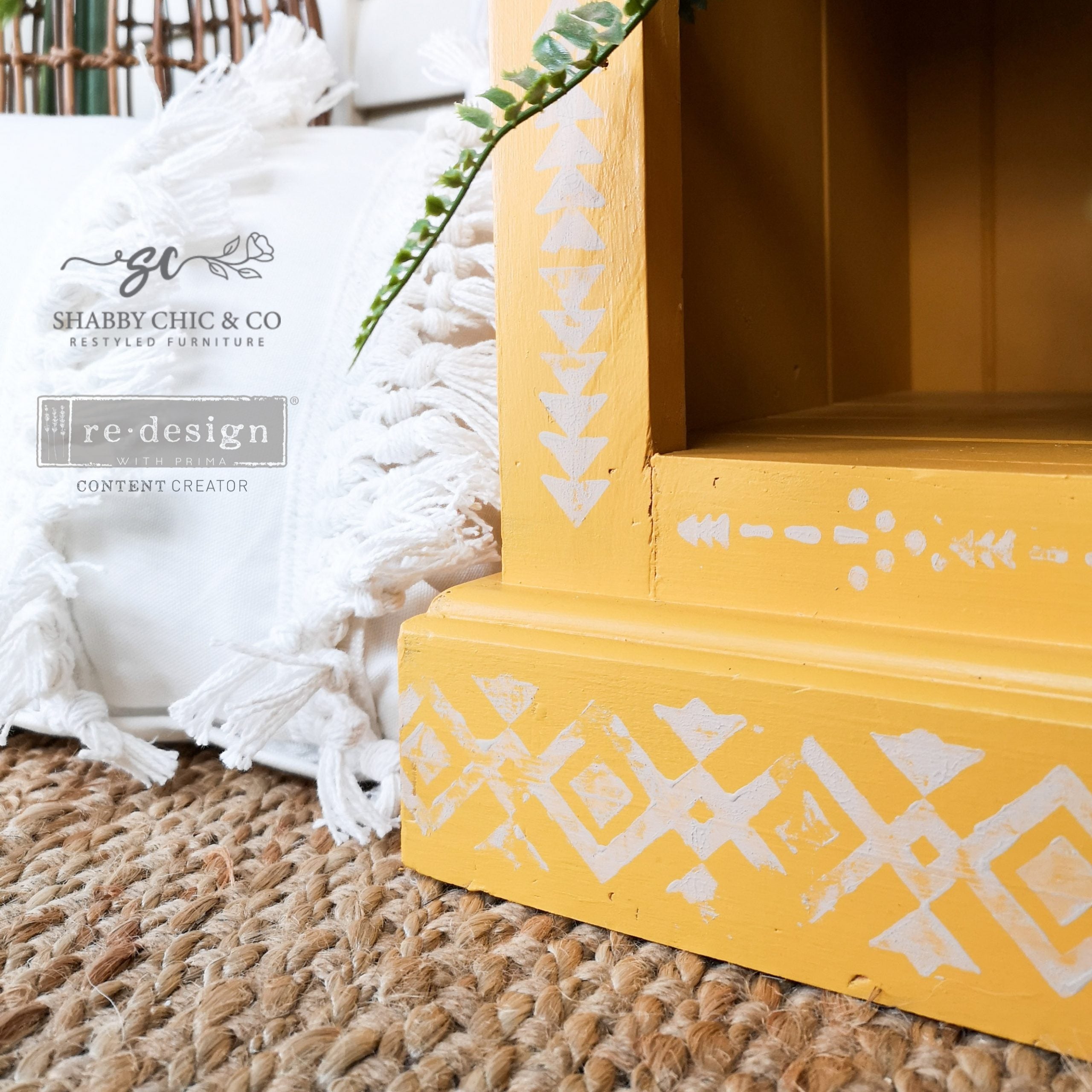 Redesign Decor Stamp "Tribal Prints" 30,5 x 30,5 cm