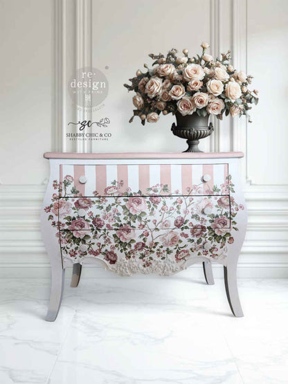 Redesign Decor Transfers Kacha – Blushing Blooms Symphony ” 4 fogli 90x70 cm