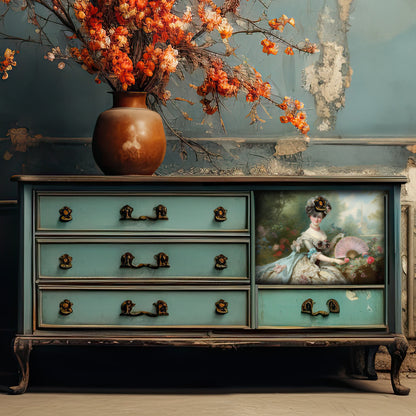 Dècoupage Vintage Quadro - Regina Irina