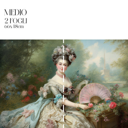 Dècoupage Vintage Quadro - Regina Irina