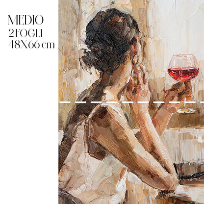 Dècoupage Vintage Quadro - Pomeriggio D'Estate